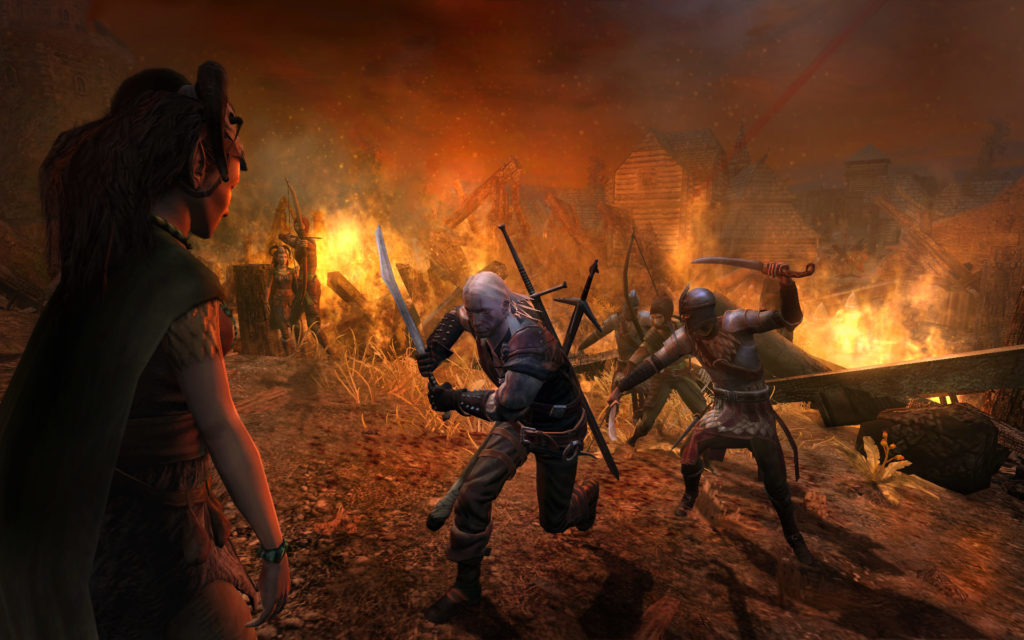 Captura de tela de The Witcher