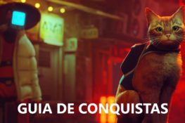 Stray guia de conquistas
