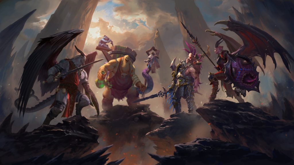 Total War WARHAMMER III champions of caos