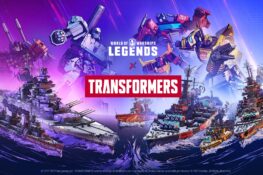 World of Warships: Legends com TRANSFORMERS