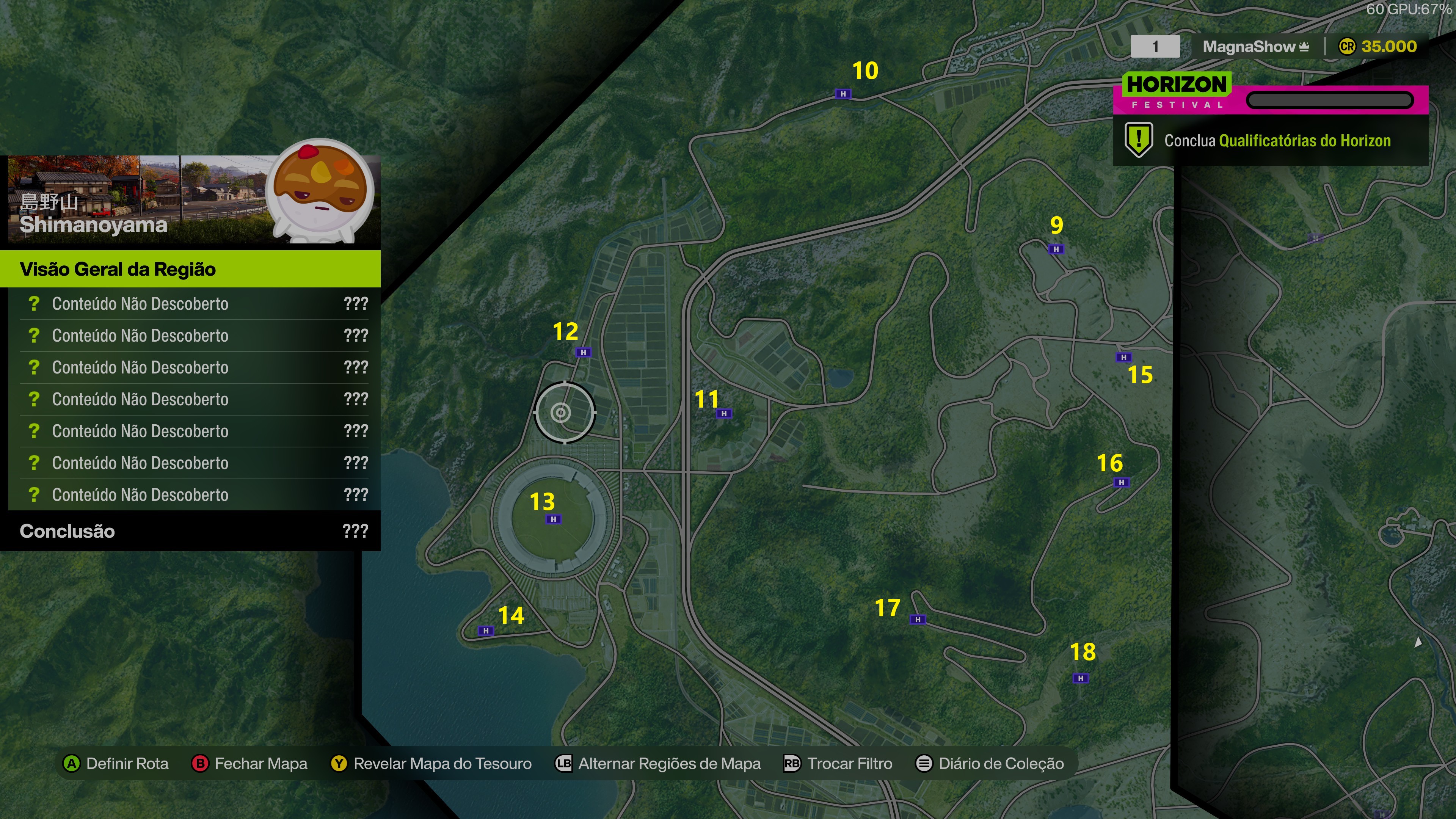 Forza Horizon 6: Placas de Bônus em Shimanoyama com numeração 2