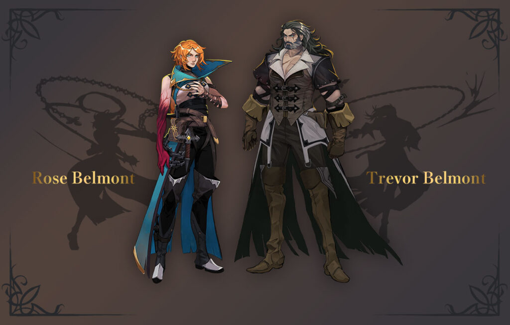 Castlevania Belmonts Curse personagens